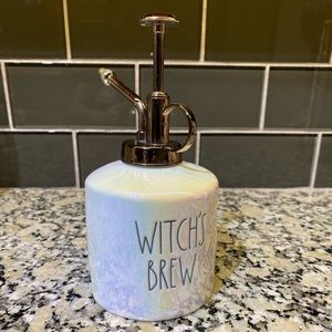 Rae Dunn Iridescent White WITCH’S BREW Plant Mist